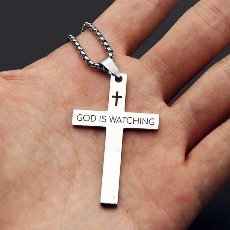 God Is Watching Necklace