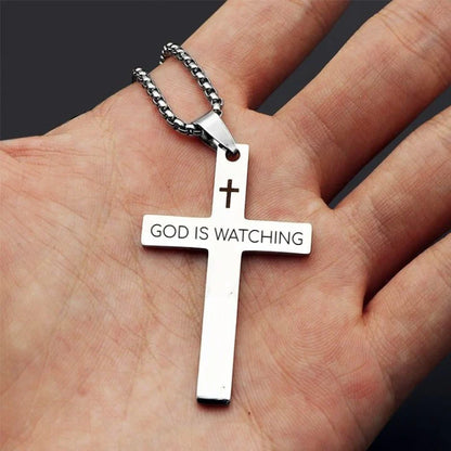 God Is Watching Necklace