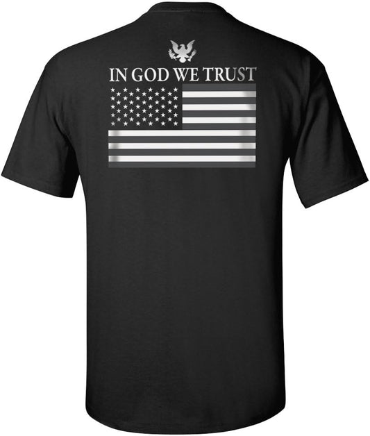 In God We Trust Shirt - Black - Large